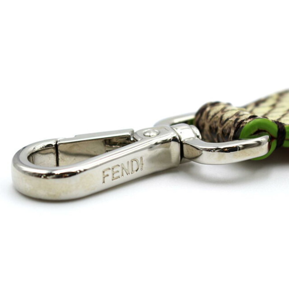Fendi Leather Red Green Python - image 6
